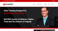 Desktop Screenshot of high-output.com